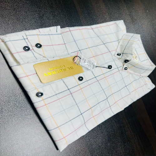 Executive 100% Cotton Premium Formal Check Shirt